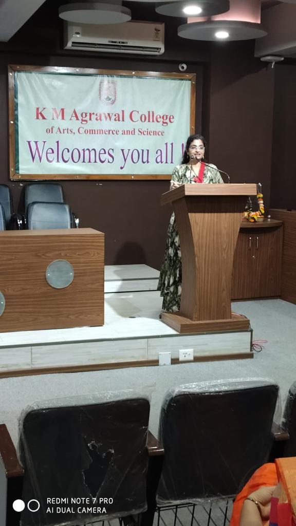 Women Development Cell organized a special lecture on 