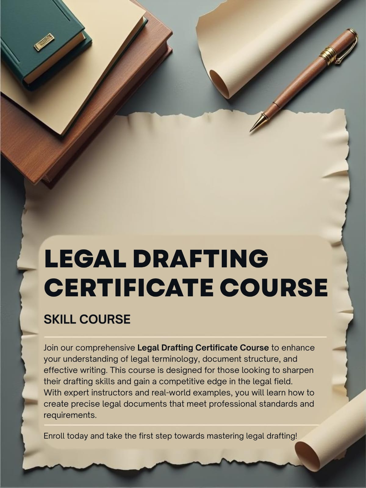 Legal Drafting Cerfiicate Course