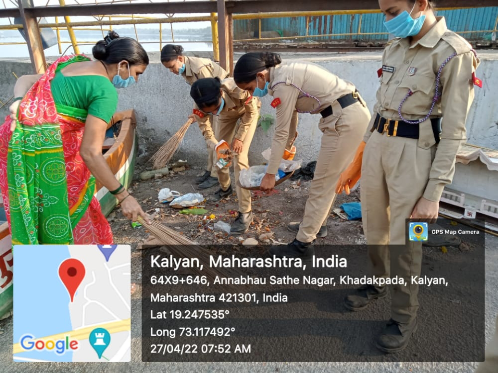  NCC unit has conducted Puneet Sagar Abhiyan - Cleanliness and Awareness Programme on 27.04.22 
