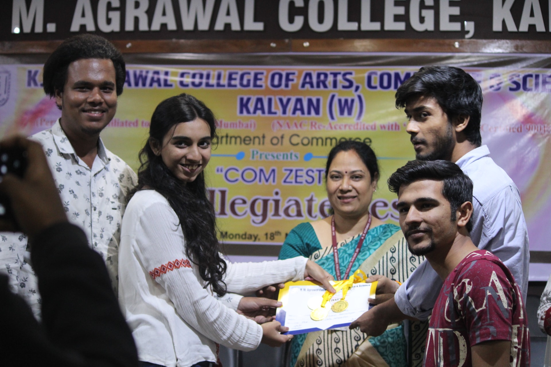 COM ZEST Inter Collegiate Festival
