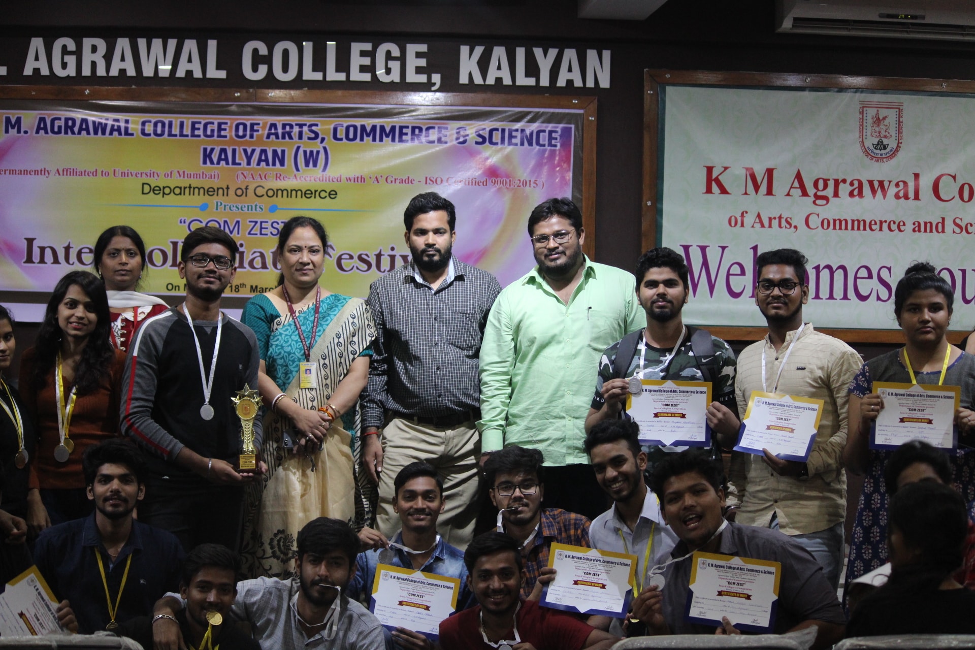 COM ZEST Inter Collegiate Festival