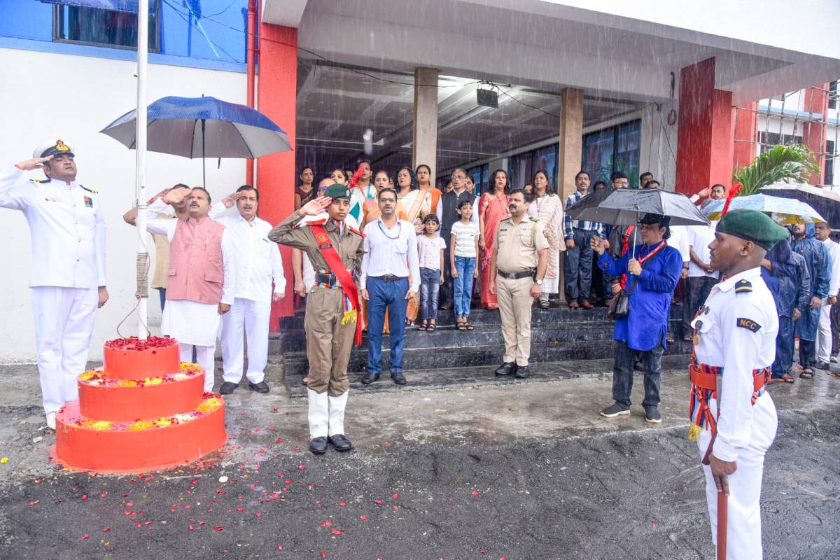  79th Independence Day Celebration at Dr. R.B.Public School, Bapgaon 