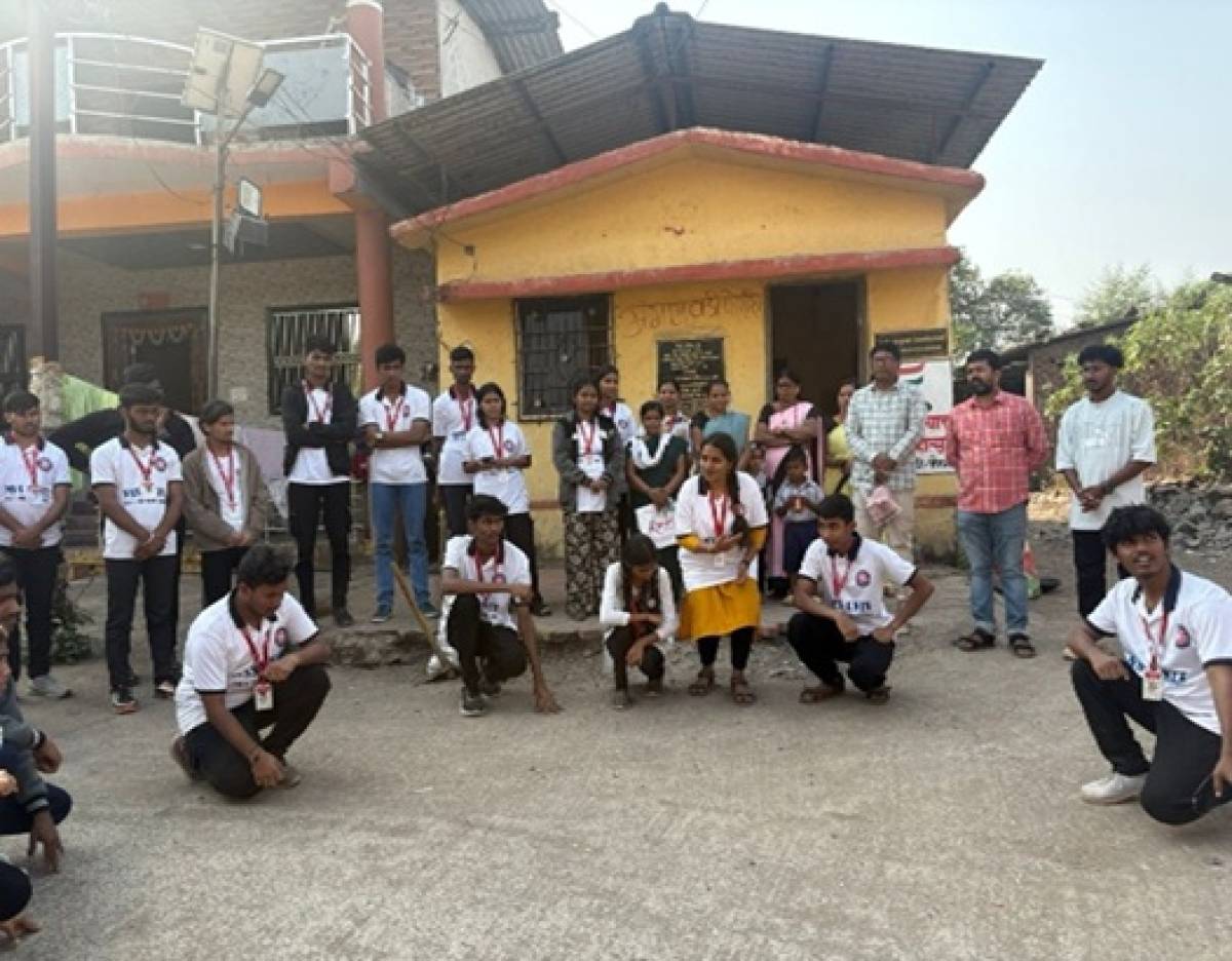 NSS Camp at Shree Shani Mandir, Karavale, Posari -15.01.2025 to 21.01.2025