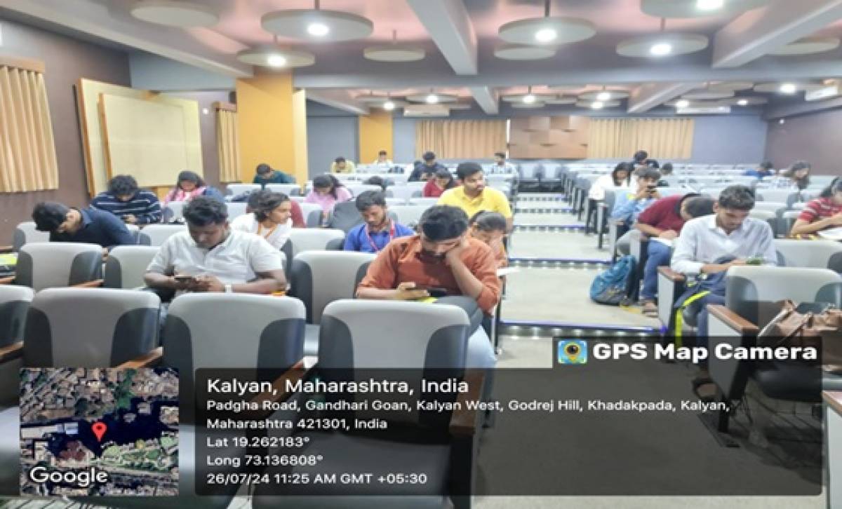 Seminar on Guidance for Entrance Exam and Mini Mock Test in association with IBS.