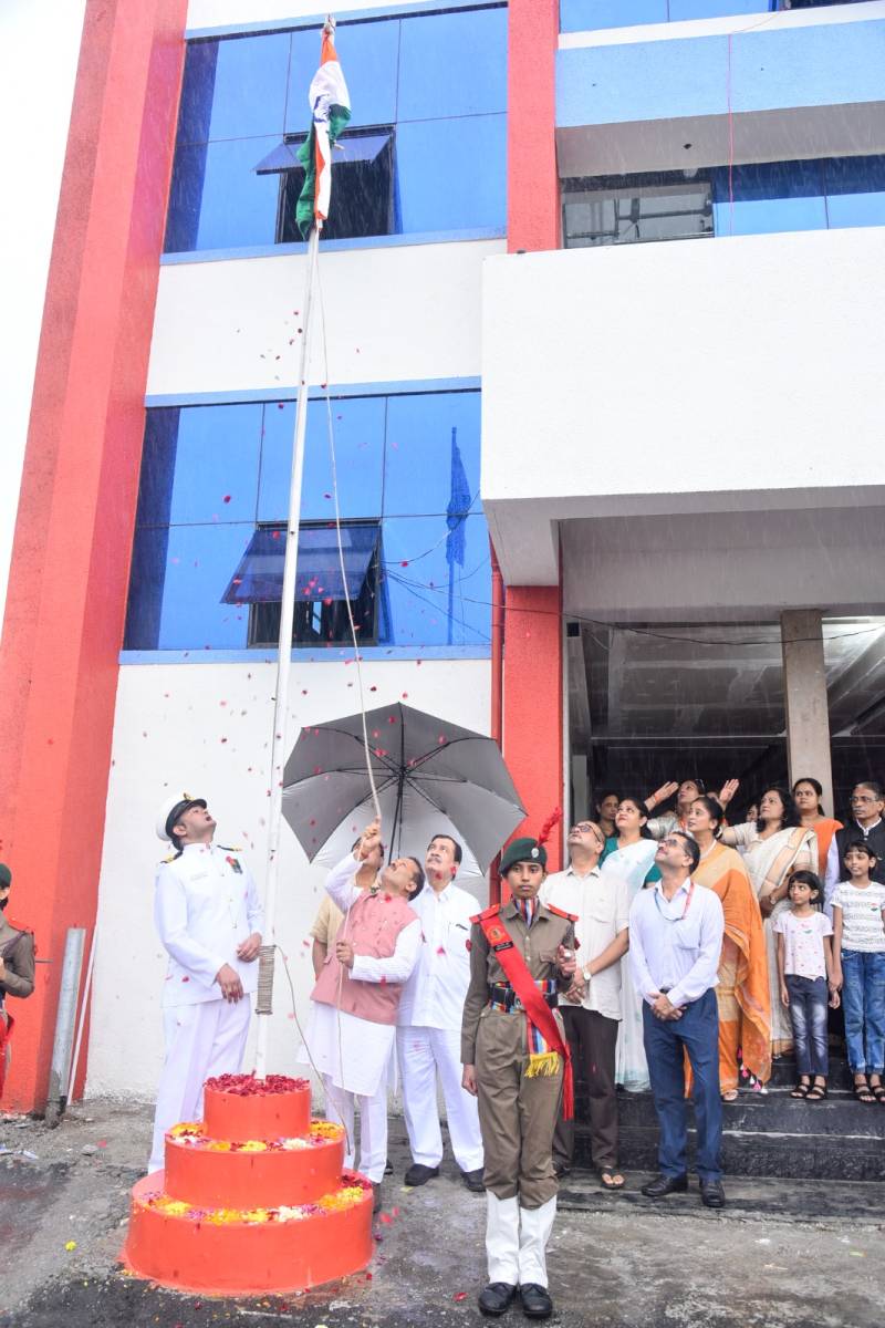  79th Independence Day Celebration at Dr. R.B.Public School, Bapgaon 