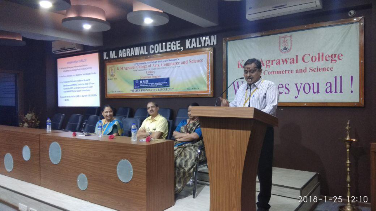 Library Orientation Program on N-List for Teachers