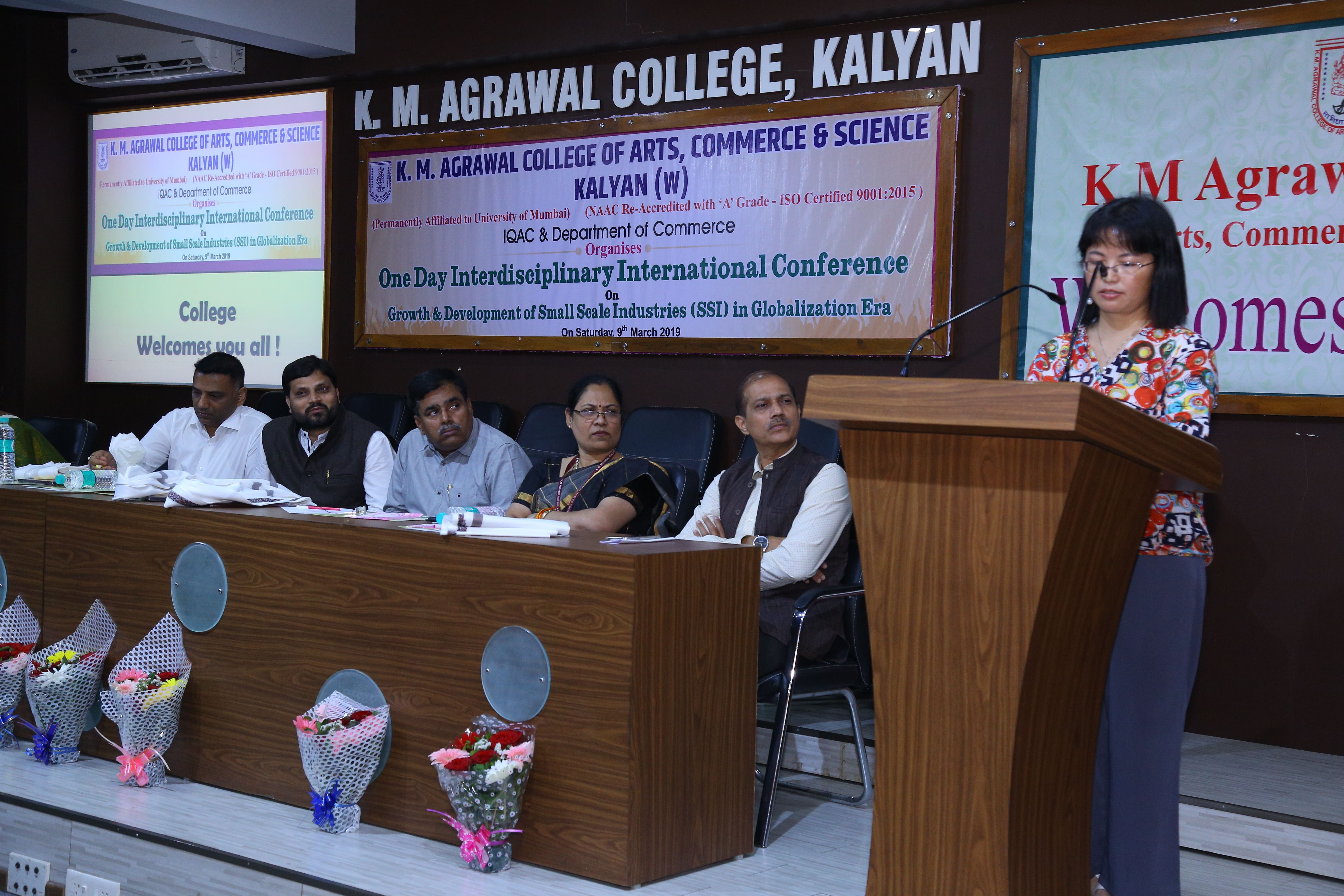 ONE DAY INTERDISCIPLINARY INTERNATIONAL CONFERENCE