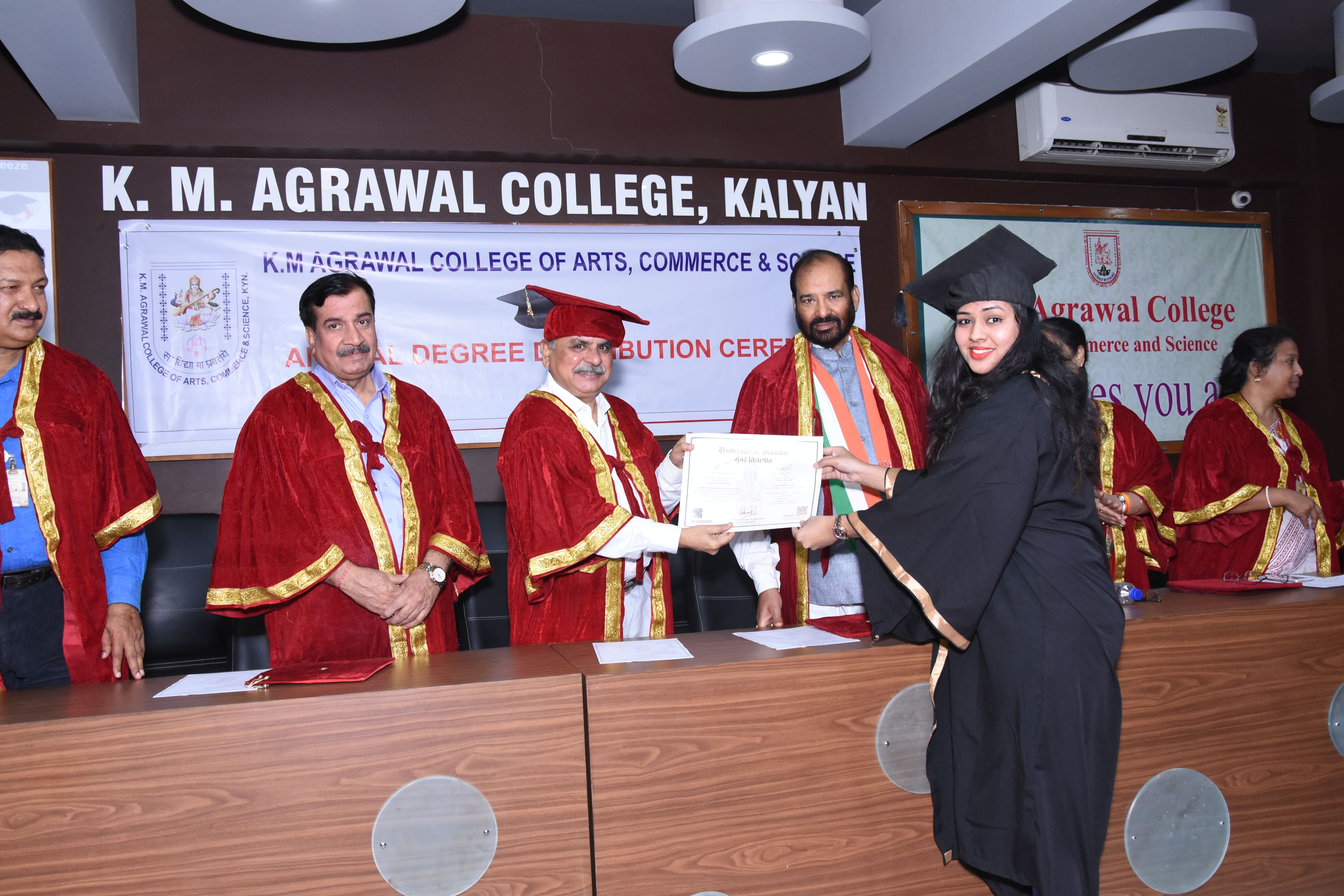 Annual Degree Distribution Ceremony 