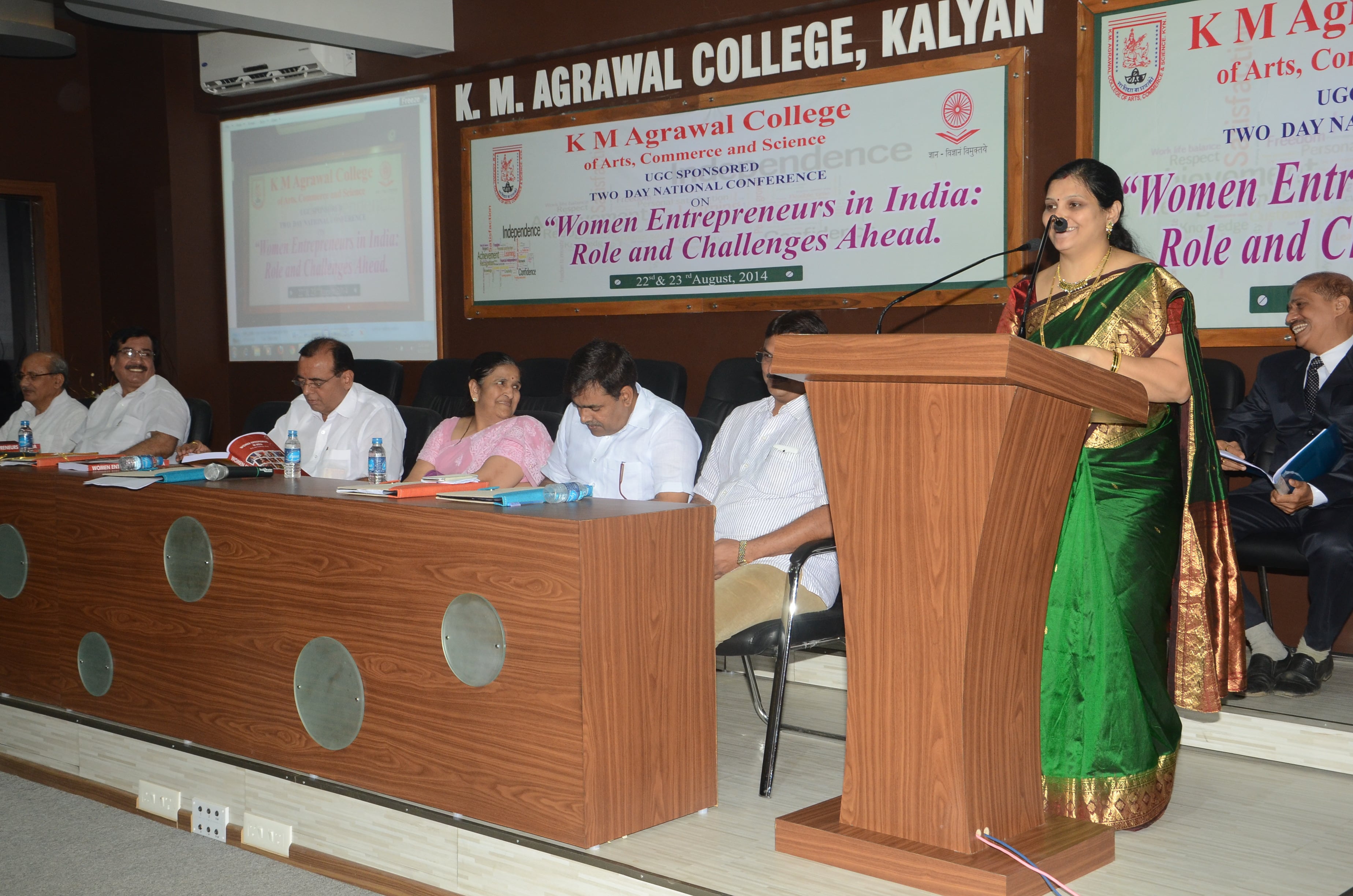 National conference on ‘Women Entrepreneurs in India : Role and Challenges Ahead’
